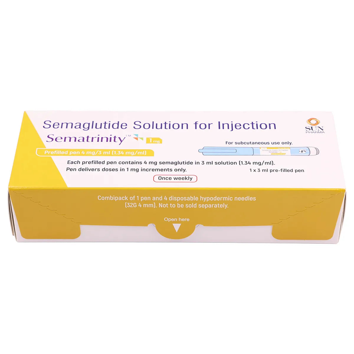 Sematrinity Prefilled Pen (Semaglutide)(Ozempic Generic)
