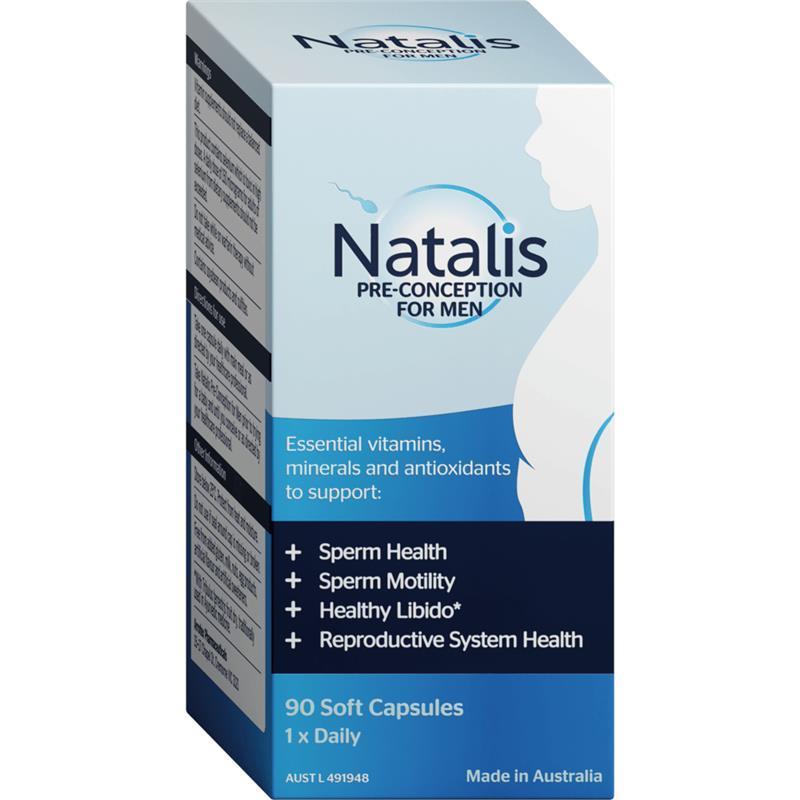 Natalis Conceive Support for Men 90 Capsules