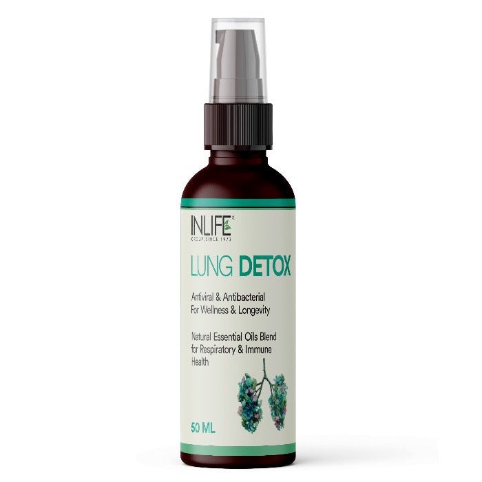 Inlife Lung Detox Ayurvedic Essential Oils Blend, 50ml