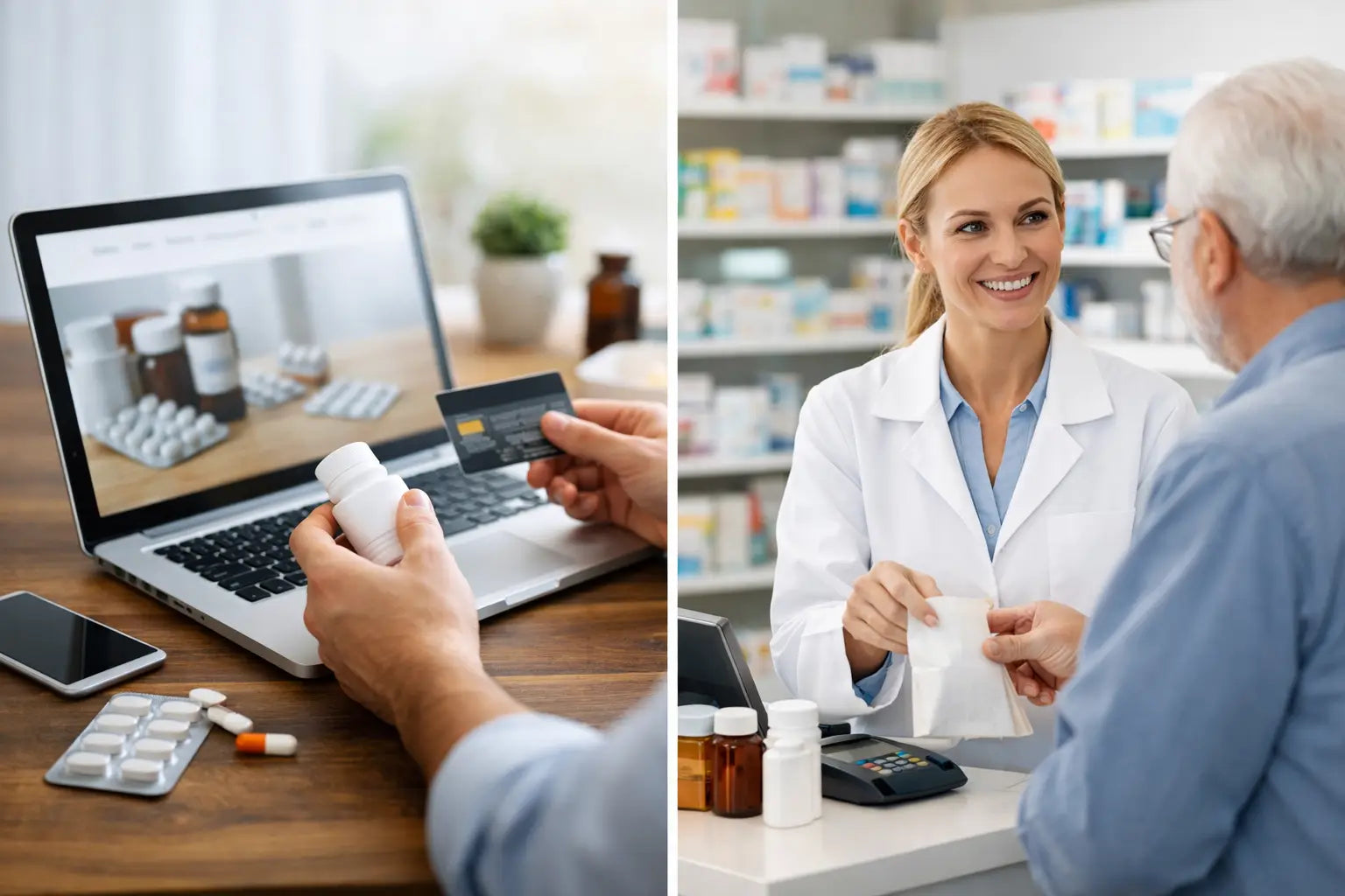 Online Pharmacy Versus Local Pharmacy Compared