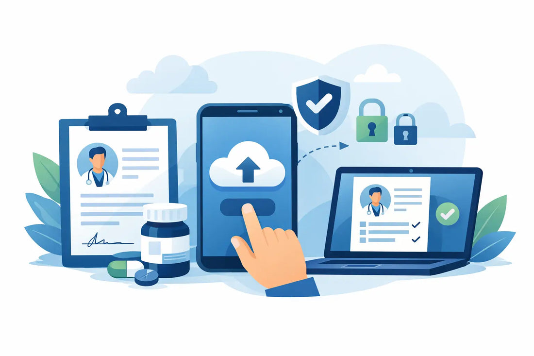 How to Upload Prescription Online Safely