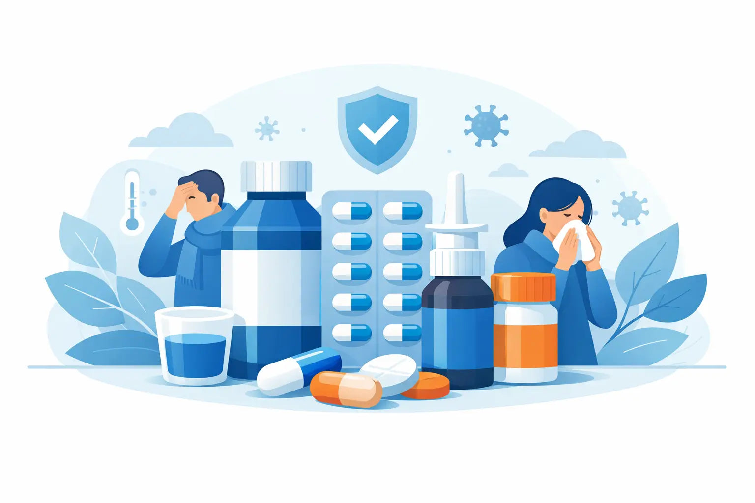 Cold and Flu Medicine for Adults That Fits