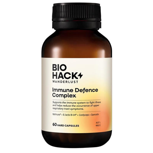 BioHack Wanderlust Immune Defence Complex 60 Capsules