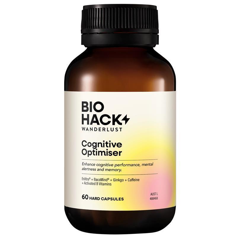 BioHack Wanderlust Cognitive Optimiser 60 Capsules