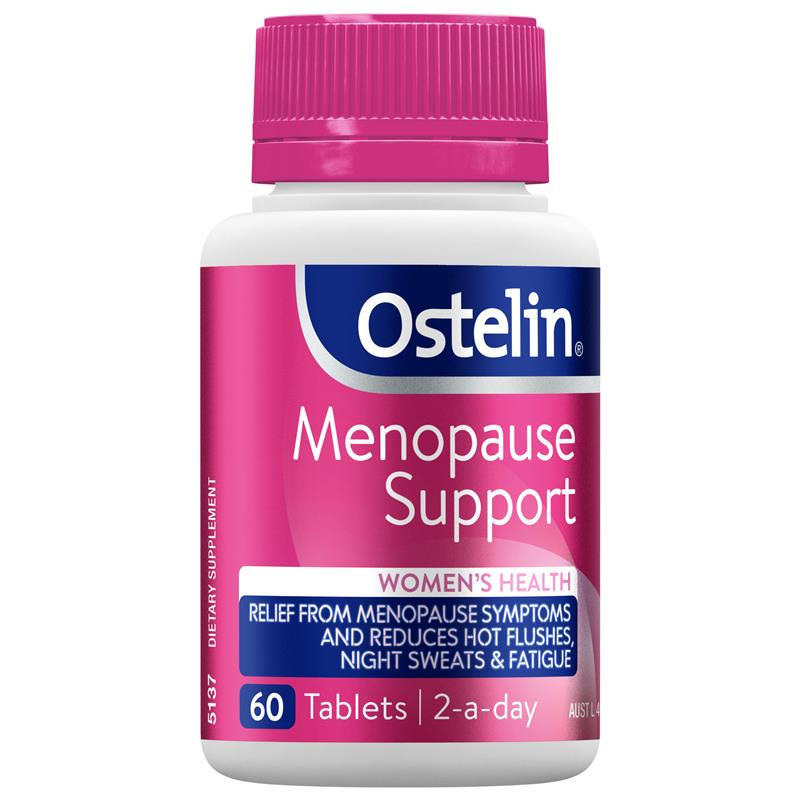 Ostelin Menopause Support 60 Tablets