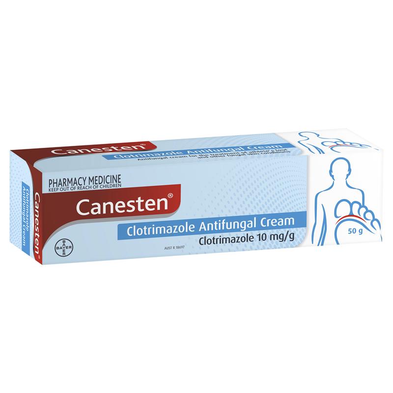 Canesten 1% (Clotrimazole) Anti-fungal Cream 50g
