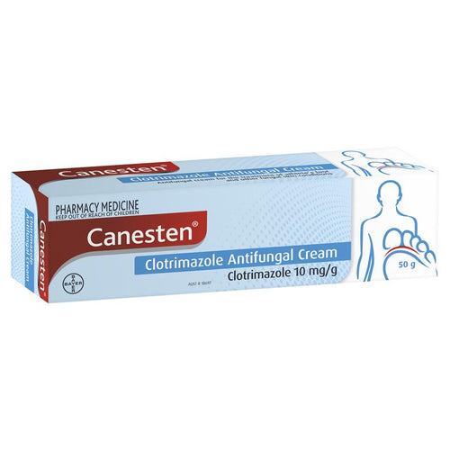 Canesten 1% (Clotrimazole) Anti-fungal Cream 50g