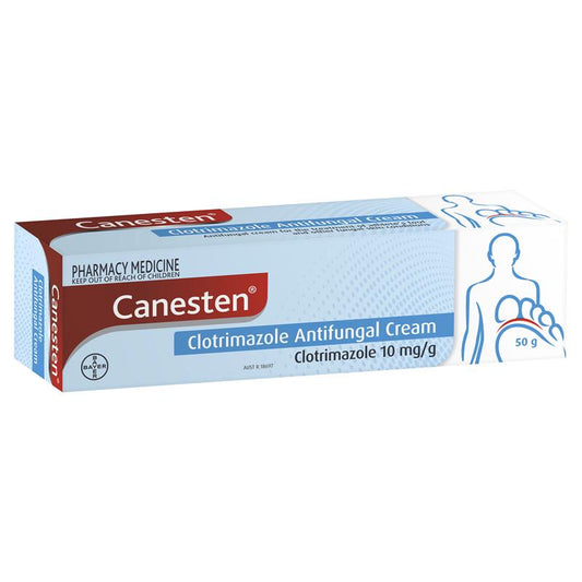 Canesten 1% (Clotrimazole) Anti-fungal Cream 50g