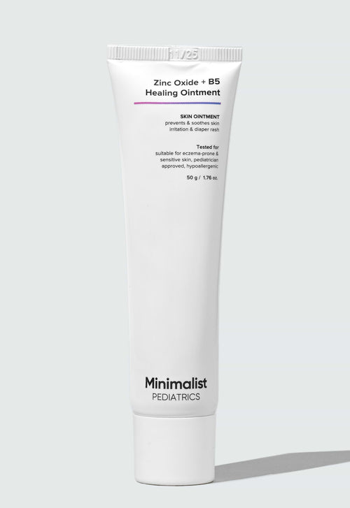 Minimalist Zinc Oxide + B5 Healing Ointment