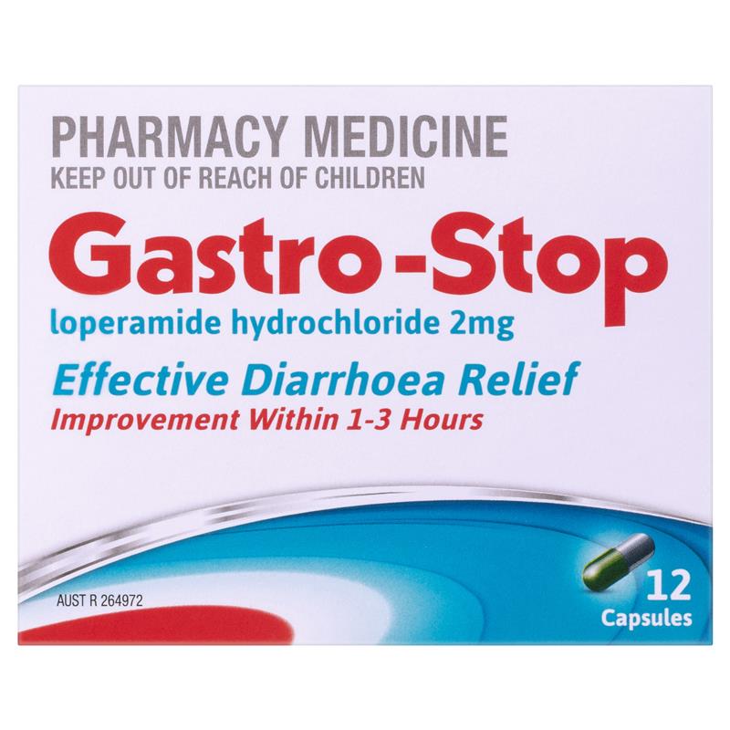 GastroStop 2mg 12 Capsules