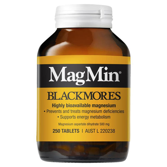 Blackmores MagMin Magnesium x 250 Tablets