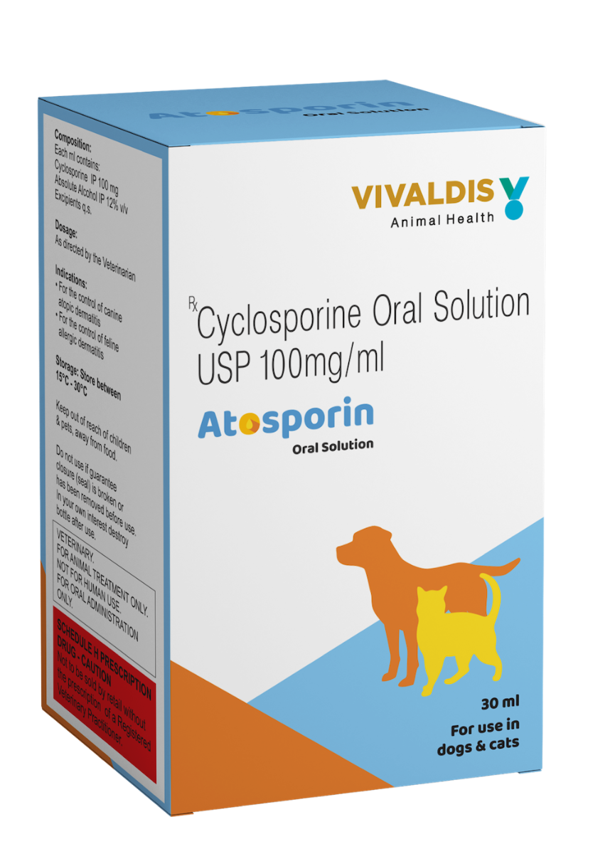 Atosporin (Cyclosporin) 30ml (100mg/ml)