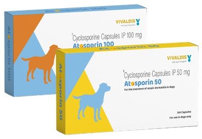 Atosporin (Cyclosporin) 50mg | 10 Capsules