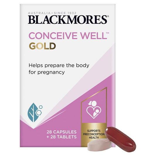 Blackmores Conceive Well Gold 28 Tablets + 28 Capsules