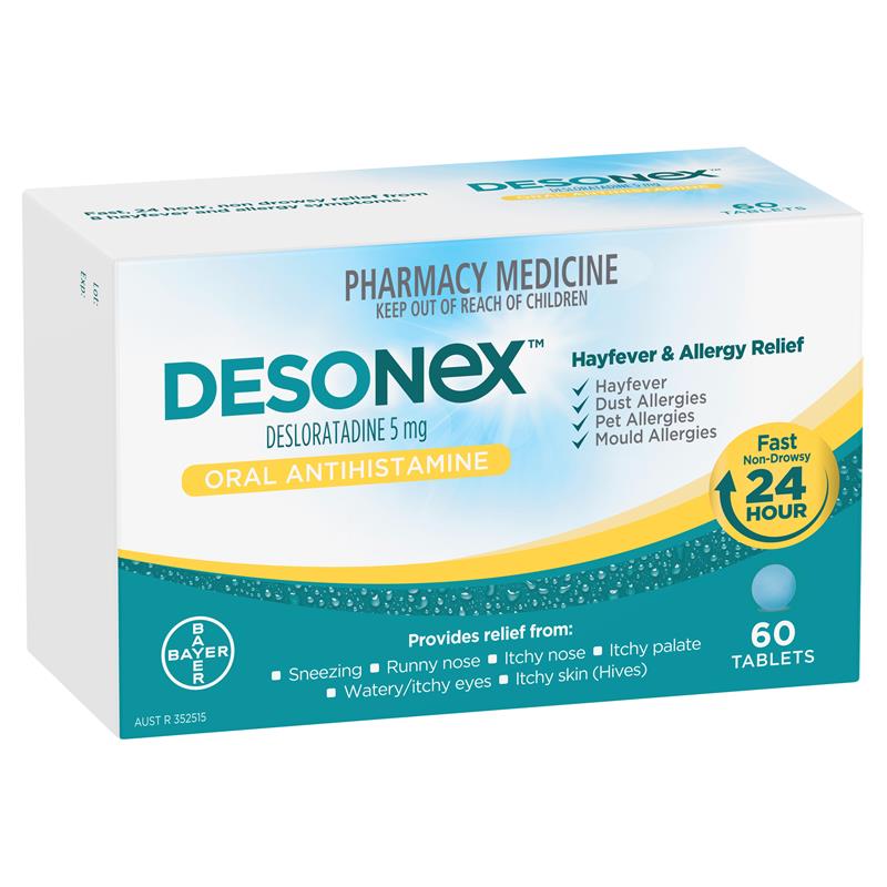 Desonex (Desloratadine) 5mg 60 Tablets