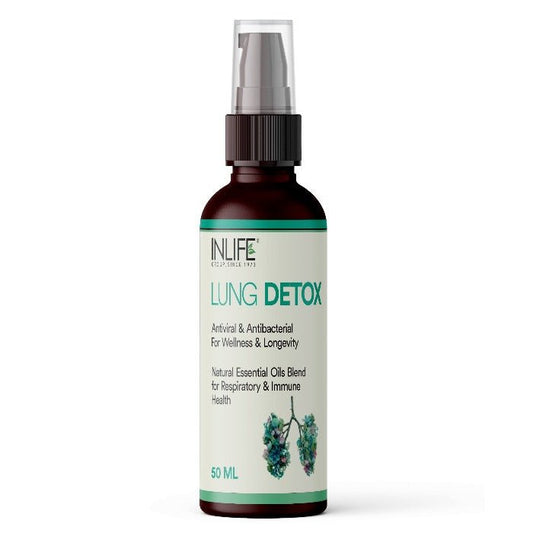 Inlife Lung Detox Ayurvedic Essential Oils Blend, 50ml