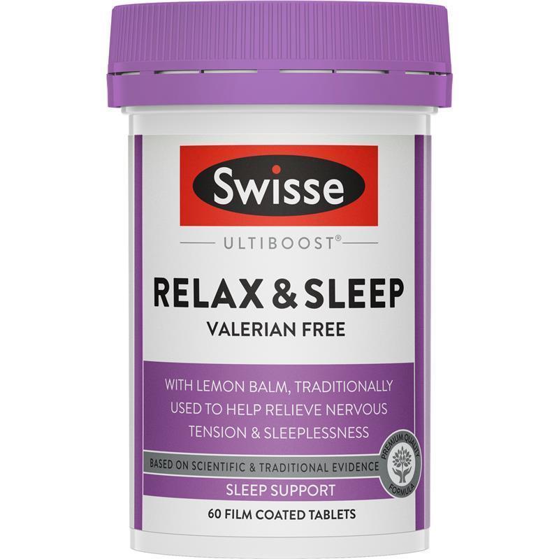Swisse Ultiboost Relax & Sleep 60 Tablets 
