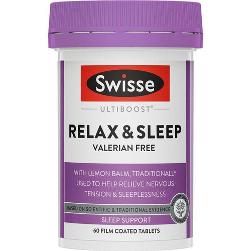 Swisse Ultiboost Relax & Sleep 60 Tablets 