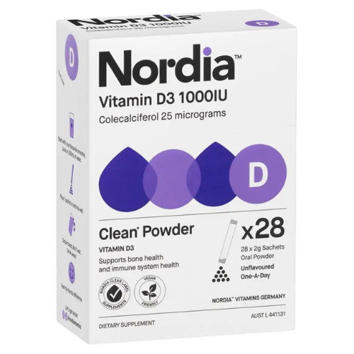 Nordia D3 1000IU Powder 28 Sachets