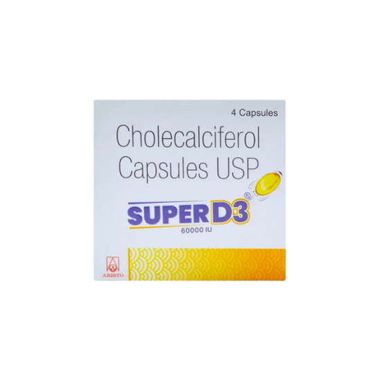 Super D3 High Strength Vitamin D 12 Capsules